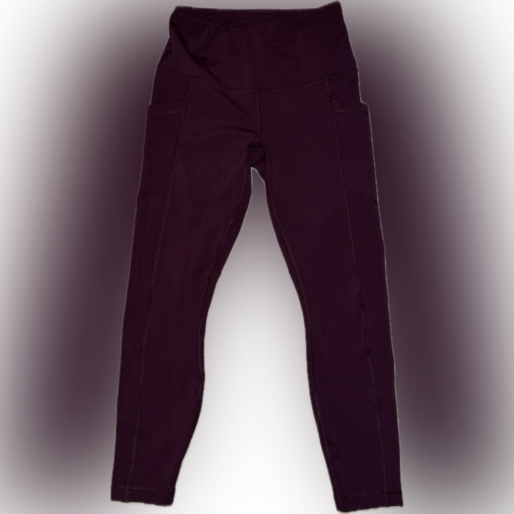 90 degree Purple full length Leggings